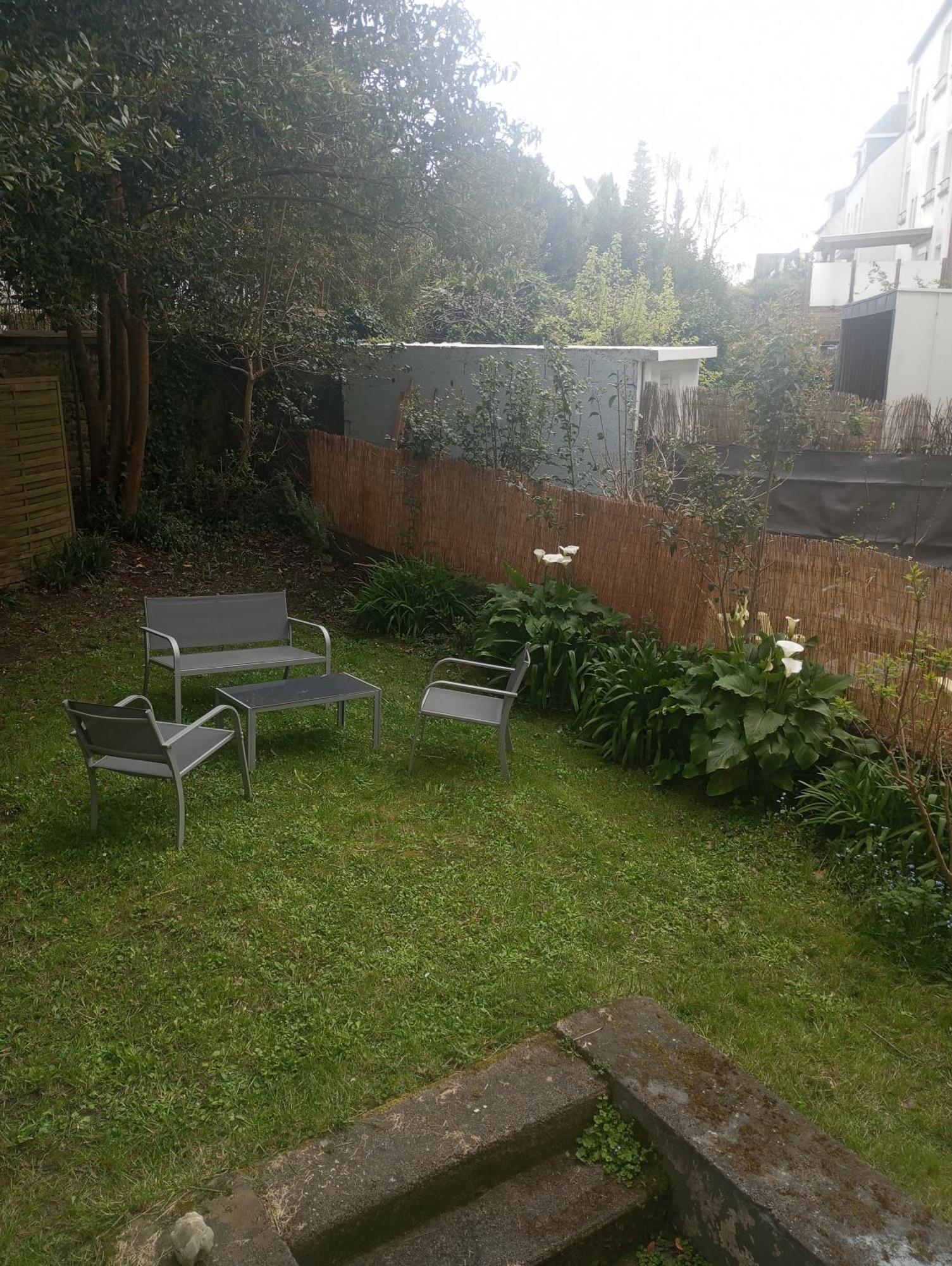 Appartement Hyper Centre 1 Lorient Jardin Clos Buitenkant foto